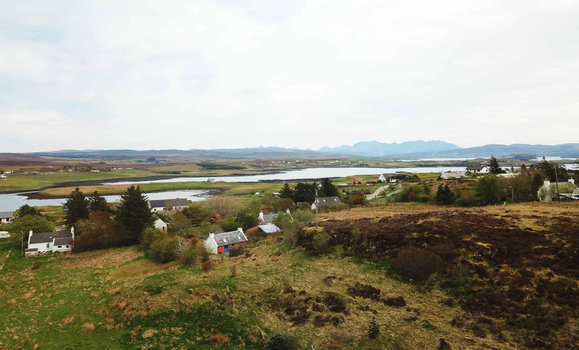 Araucaria Croft Skye Villa Dunvegan  Bilik gambar